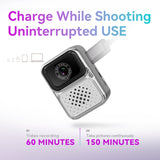 S130 Mini Camera Silvery-8G,Available On All Platforms,The Default Color For Shipping Is Silver, As Shown In The Main Image.