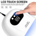 UV Nail Lamp, UV Light For Gel Nails LED Nail Dryer With 3 Timer, Smart Sensor, LCD Display Fast Curing Gel Nail Polish Nail Art Tools Manicure Accessories — view 6