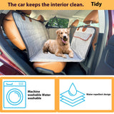 Rear Seat Dog Travel Bed - Gray — view 6