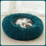Plush Winter Dog Bed - Khaki 90cm — view 2