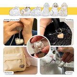 Individual fur capsule pendant detail