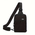 Small Crossbody Bags For Women & Men, Mini Sling Bag Fanny Packs Crossbody Purse, Chest Bag For Travelling, Hiking, Running -Black — view 2