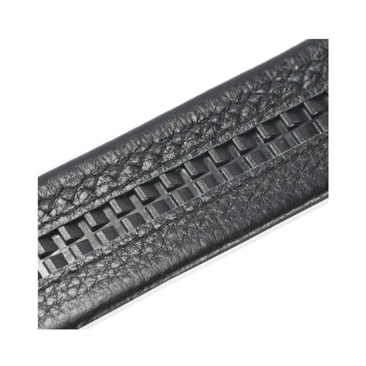 Men Belt Leather Belt For Men With Anti-Scratch Buckle Control Design For Formal Work Or Casual