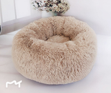 Plush Winter Dog Bed - Khaki 90cm — view 8