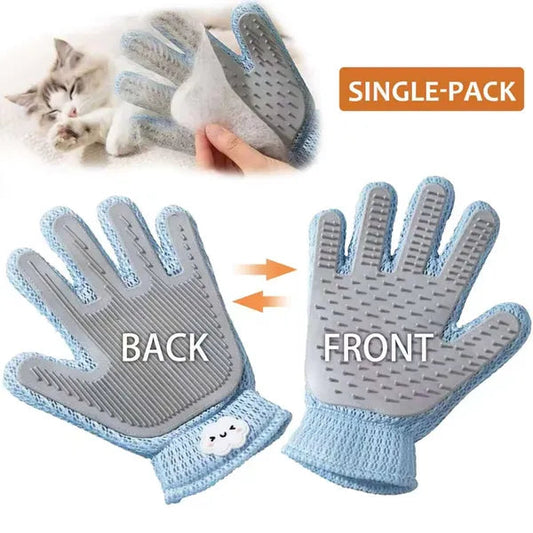 2-in-1 Pet Deshedding and Massage Glove