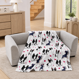 Soft Fleece Pet Throw Blanket — styled lifestyle